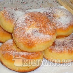 Пышки на сметане ⋆ Кулинарная страничка 