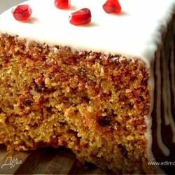 Свекольный кекс от Найджела Слейтера. Ингредиенты: мука, сода, разрыхлитель