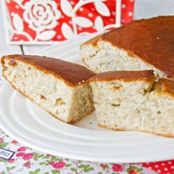 Пирог с кокосовой стружкой на кефире - пошаговый рецепт с фото