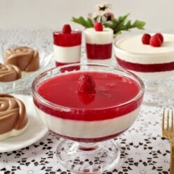 Десерт сметанный с желатином