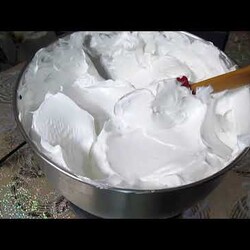 Белково-заварной крем без заморочек. Мастер класс по БЗК. Минимум сахара.