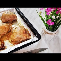 Добавьте всего 1 ингредиент и сочная курица будет всегда! Рецепт сочных куриных бедер.