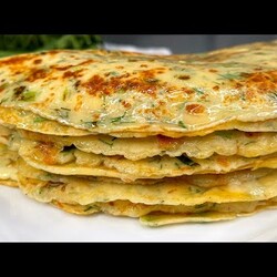 Готовлю пока чайник закипает! ЛЕПЁШКИ "Пятиминутки". Проще рецепта не знаю! Вкусно и готовить быстро