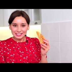 СУПЕР пирог за 10 минут! Очень вкусный, простой и быстрый пирог из слоеного теста с миндалем!