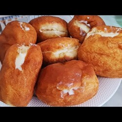 ПОНЧИКИ с НАЧИНКОЙ, мягкие ,воздушные, пышные.