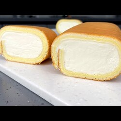 Я в ВОСТОРГЕ ! ДЕСЕРТ к чаю "Облака", нежный,воздушный,очень ВКУСНЫЙ! Обалденный Рецепт рулета к чаю