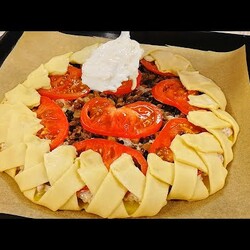 пирог как мясо по-французски