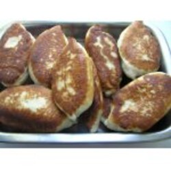 Пирожки директорские дрожжевые в ледяную воду тесто быстрые