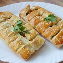 Слойка с курицей и сыром. Обсуждение на LiveInternet - Российский Сервис Онлайн-Дневников