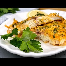 Рыба "Удачная" - с любым гарниром хороша и без него! 15-20 минут на готовку,а вкусно  и недорого