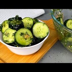 Огурцы "Скороешки",мы "подсели" на эту закуску - огурчики хрустящие, очень вкусные, готовятся быстро