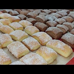 МЕГА быстрый рецепт! Стакан кефира, 2 яйца и мука - вкусное домашнее печенье (получается много)