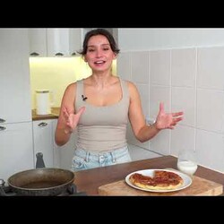 У вас есть 2 яблока?! Мой муж в восторге от этого десерта! Простая выпечка на сковороде