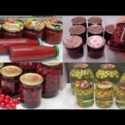 ВИШНЯ и ЧЕРЕШНЯ на зиму! Домашняя консервация - СРАЗУ 4 РЕЦЕПТА для хранения в квартире