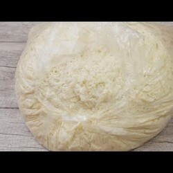 Фирменное пирожковое тесто  дрожжевое холодное можно и в пост