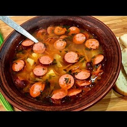 Соседка дала мне рецепт чудесного супа. Суп быстро! Рецепт вкусного супа на обед!