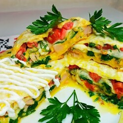 БЫСТРЫЙ и ВКУСНЫЙ ЗАВТРАК ** ВСЁ ОЧЕНЬ ПРОСТО !!!