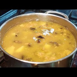 С этой добавкой суп получается ВТРОЙНЕ вкуснее! Сегодня гороховый БЕЗ МЯСА.