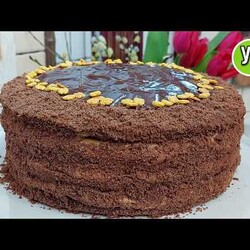 БЫСТРЫЙ и БОЛЬШОЙ торт на сковороде! просто и легко