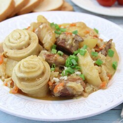 Штрудли с капустой и картошкой ✧ Вкусное и сытное мясное блюдо