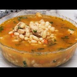 На второй день еще вкуснее! Фасолевый СУП с мясом - Вкусно и Просто на обед!