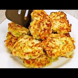 котлетки кабачковые кур гр лук