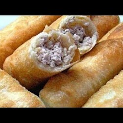 трубочки с мясом вместо пирожков