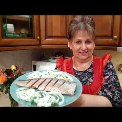 Малосольная сельдь по домашнему!