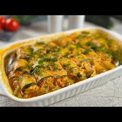ГОЛУБЦЫ В ДУХОВКЕ! Очень Вкусные Голубцы из Кабачков!