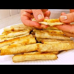 ОСТАНОВИТЬСЯ НЕВОЗМОЖНО! Минутные Вкусные Хрустящие ТРУБОЧКИ