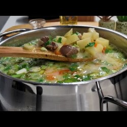ТАКОГО вкусного СУПА давно не ели. Съедаем кастрюлю за раз! Весь секрет в сырках