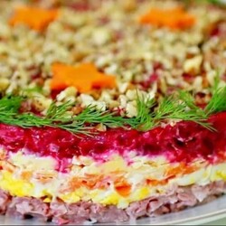 ​Салат "Генерал". Обсуждение на LiveInternet - Российский Сервис Онлайн-Дневников