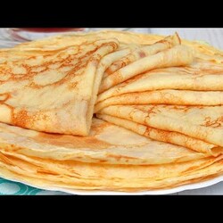 ПРОЩЕ рецепта не найдете! САМЫЕ ВКУСНЫЕ тонкие блины! Блины на молоке и воде на Масленицу!