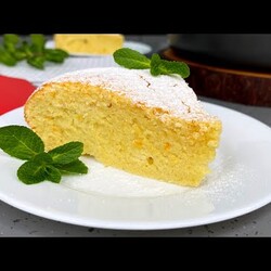 Все смешала и в духовку! Аромат такой,что соседи на чай пришли! Апельсиновый ПИРОГ,простой и вкусный