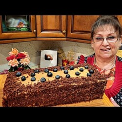 Торт за 20 минут вместе с выпечкой! Еще один быстрый рецепт торта.