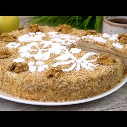 Торт "Орешек" ГЛАВНОЕ вкусный и быстро готовится