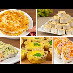 5 потрясающих рецептов из лаваша! Очень просто и недорого!