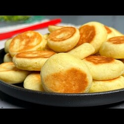 Без духовки! Печенье на сковороде за 10 минут ! Проще рецепта не найдете ! Вкусно, быстро, бюджетно