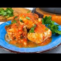 Рыбу покупаю недорогую, готовлю по незамороченному рецепту: как говорится, "все сложила и забыла"!