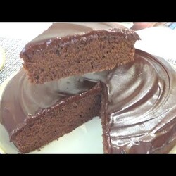 пирог без молока яиц какао вода мука