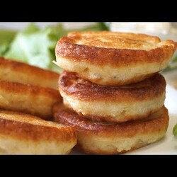 Оладьи на кефире как Пух.  СЕКРЕТНАЯ ФИШКА, которая сделает оладьи Пышными и Вкусными!