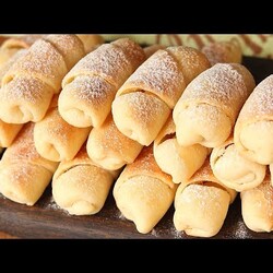 НЕЖНЫЕ, Как МОРОЖЕНОЕ. ТРУБОЧКИ с НАЧИНКОЙ Просто и БЫСТРО. Выпечка к ЧАЮ. Печенье