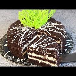 Торт «Черный принц» | Очень вкусный, нежный и простой в приготовлении домашний тортик | Хочу ТОРТ