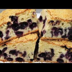 Кефирный Пирог с ягодами! 5 минут на тесто и выпечка - очень вкусный пирог на кефире