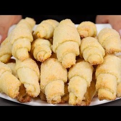 Лёгкий Рецепт ТВОРОЖНОГО ПеченьяПеченье из ТВОРОГА "Рогалики" – вкусное и нежное!