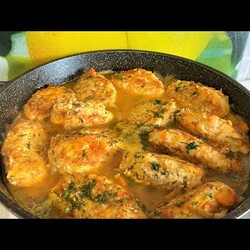 Вкусные котлеты на терке. Котлеты получаются очень нежными и мягкими.