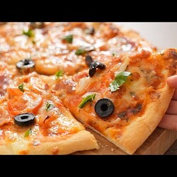 Самое БЫСТРОЕ тесто для пиццы ☆ Вы больше не будете покупать пиццу ☆ Рецепт пиццы