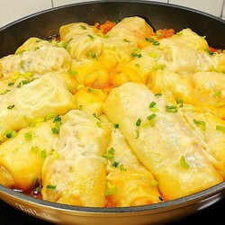 фарш гречка мука  ПОТРЯСАЮЩИЙ Обед На Сковороде из Простых Продуктов