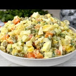 САЛАТ "Винелье",порезала,смешала и готово! Идеальный САЛАТ на замену "Оливье", вкусный и простой!