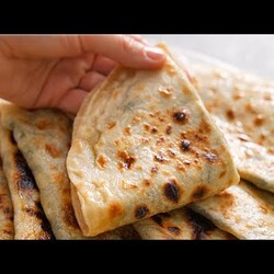 МУКА + КИПЯТОК и зелень! Настоятельно рекомендую приготовить! Лепешки на сковороде